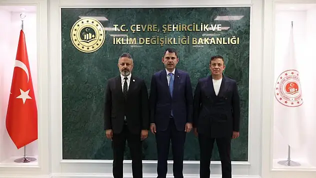 Konyaspor yönetiminden Murat Kurum'a ziyaret