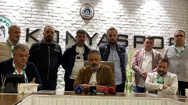 Konyaspor yönetiminden sükunet çağrısı