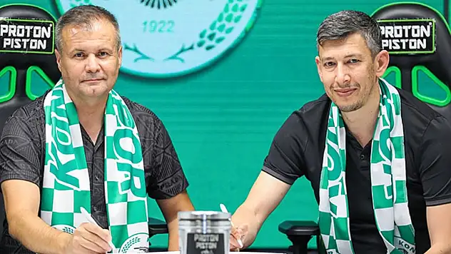 Konyaspor'a bir sponsor daha! İmzalar atıldı