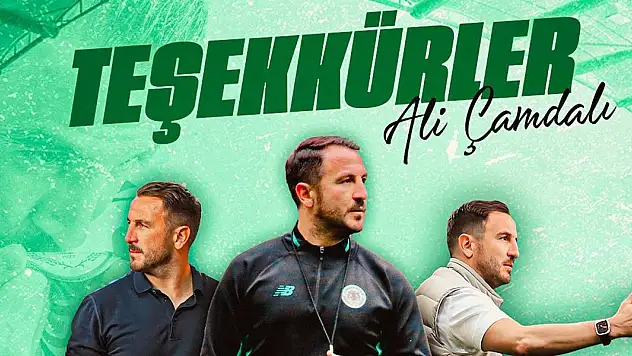 Konyaspor'da Ali Çamdalı açıklaması