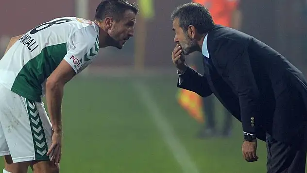 Konyaspor'da Ali Çamdalı'dan Aykut Kocaman açıklaması