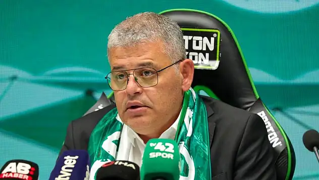 Konyaspor'da Başkan Atiker'den mağlubiyet açıklaması