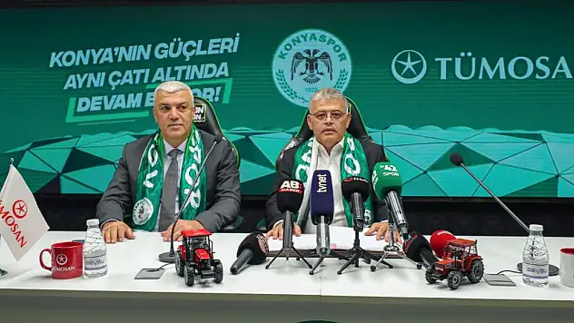 Konyaspor'da Başkan Atiker'den sponsorluk açıklaması