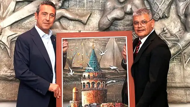 Konyaspor'da Başkan Ömer Atiker'den Ali Koç'a ziyaret