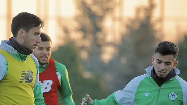 Konyaspor'da Bordum mesaisi başladı