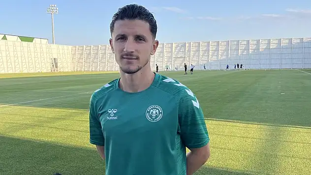 Konyaspor'da Enis Bardhi'den yeni sezon açıklaması