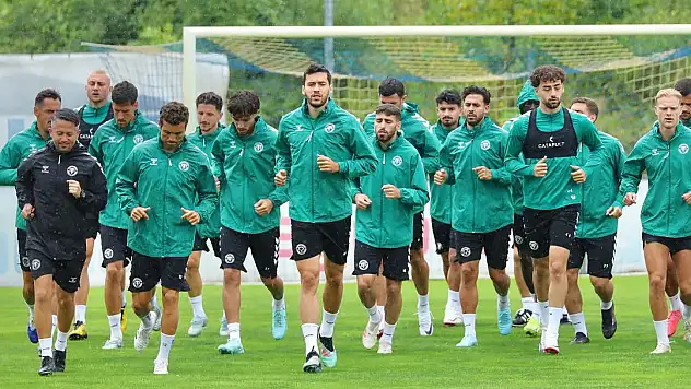 Konyaspor'da Eyüpspor maçının hazırlığı başlıyor