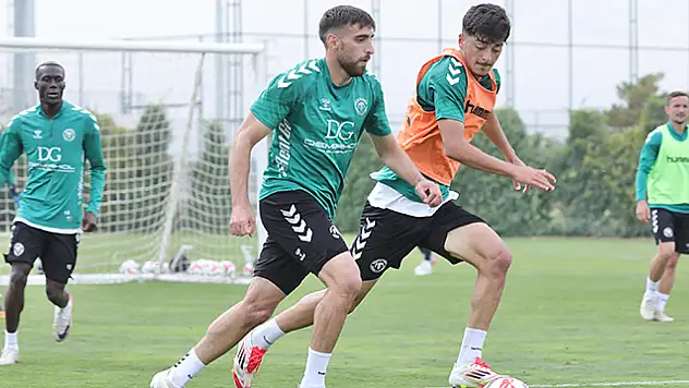 Konyaspor'da Gençlerbirliği mesaisi başladı