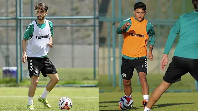 Konyaspor'da iki genç oyuncu antrenmanda sakatlandı