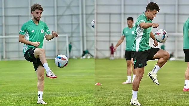 Konyaspor'da iki genç transfer Ali Çamdalı'dan forma bekliyor