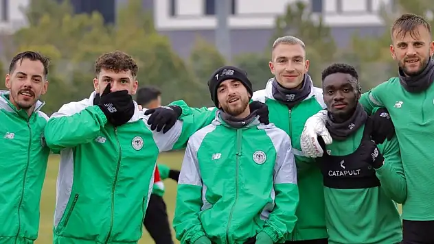 Konyaspor'da Karacabey maçının hazırlıkları başladı