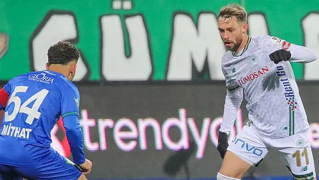 Konyaspor'da Prip'ten ligde skora ilk katkı