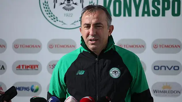 Konyaspor'da Recep Uçar'dan duran top ve kenar ortalarındaki zafiyet hakkında açıklama
