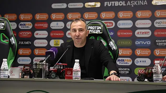 Konyaspor'da Recep Uçar'dan Rizespor galibiyeti sonrası açıklama