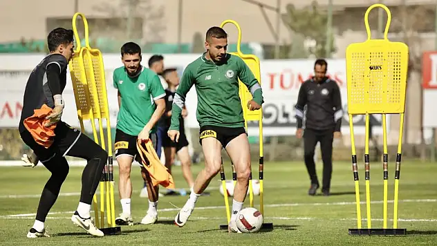Konyaspor'da Sivasspor mesaisi başlıyor