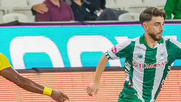 Konyaspor'da Tunahan ilk maçına çıktı