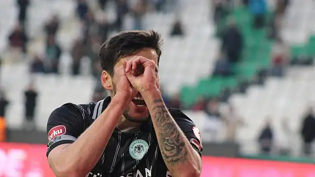 Konyaspor'da Umut'un gol hasreti sona erdi! 118 gün sonra gelen golün ardından 'Mavişim' sürprizi