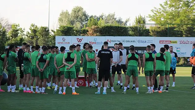 Konyaspor'da yeni sezon planlaması netleşiyor