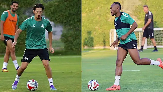 Konyaspor'da yeni transfer sahaya adım attı