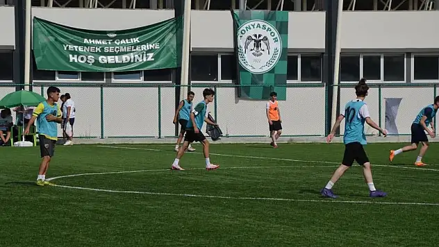 Konyaspor'da yetenek seçmeleri tamamlandı! İşte yaş yaş seçilen oyuncuların listesi