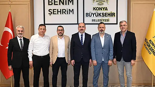 Konyaspor'dan Başkan Altay'a ziyaret