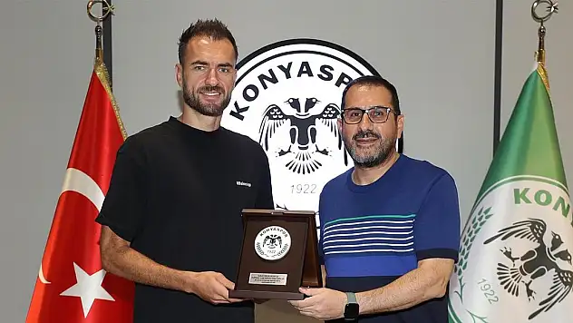 Konyaspor'dan Cikalleshi'ye teşekkür!