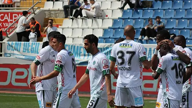 Konyaspor'dan İstanbul'da hayati galibiyet