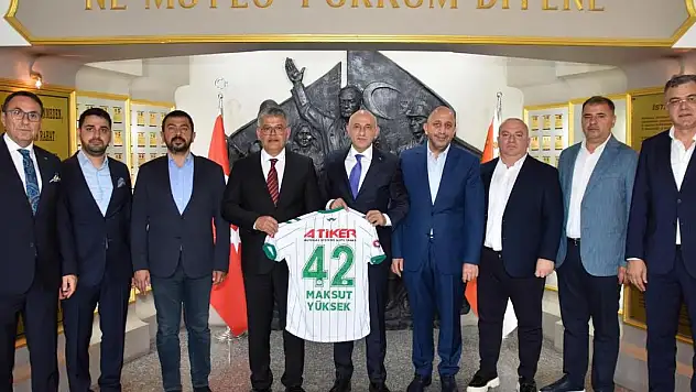 Konyaspor'dan Konya Emniyet Müdürü'ne ziyaret