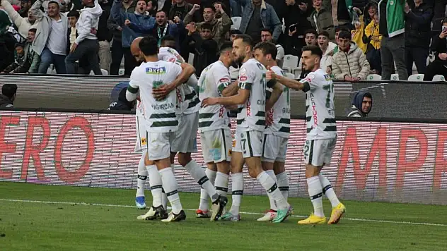Konyaspor'dan mükemmel galibiyet!