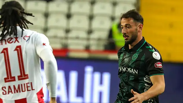 Konyasporlu Arif'ten Antalyaspor galibiyeti sonrası açıklama
