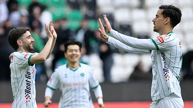 Konyasporlu futbolcu sezonu kapattı