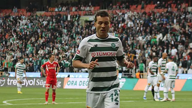 Konyasporlu Guilherme'nin muazzam performansı devam ediyor