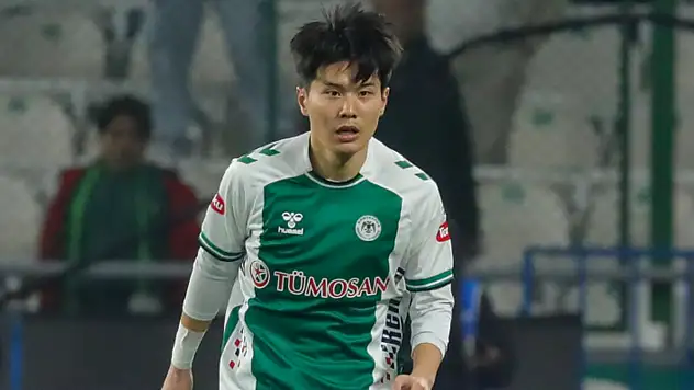 Konyasporlu Jin Ho'nun aklı kupa finalinde
