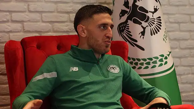 Konyasporlu Melih'ten transfer sözleri! İtalya takımının ilgisi için ne düşünüyor?