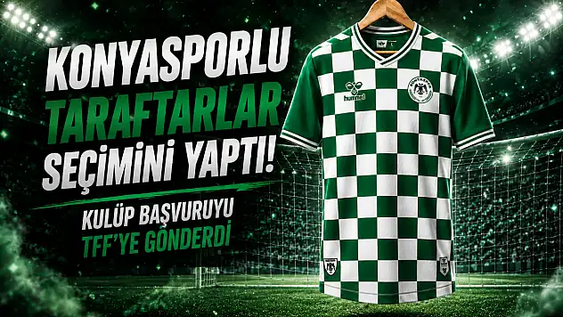 Konyasporlu taraftarlar seçimini yaptı! Kulüp başvuruyu TFF'ye gönderdi