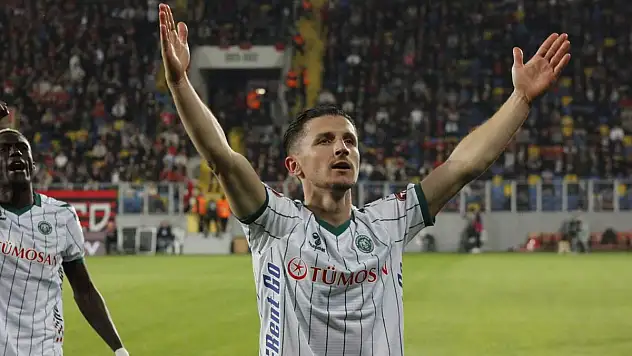 Konyaspor'un 10 numarasından açıklama! 'Yolumuza devam etmek istiyoruz'