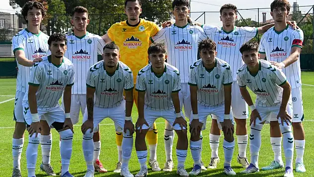 Konyaspor'un gençleri Kasımpaşa'da mağlup