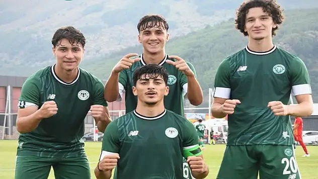Konyaspor'un gençleri Kayserispor'u ezdi geçti