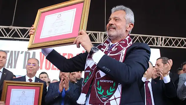 Konyaspor'un rakibi Hatayspor'da belediye başkanından büyük prim