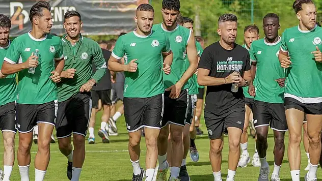 Konyaspor'un Slovenya kampı başladı