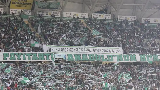 Konyaspor'un son 7 iç saha maçında tribünler dolmaya başladı! İşte maç maç seyirci sayıları