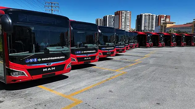 Konya'ya iki yeni otobüs hattı geldi!