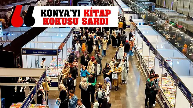 Konya'yı Kitap Kokusu Sardı