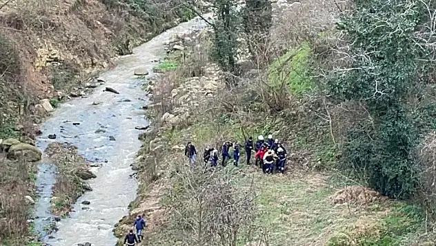 Köpekten kaçarken uçurumdan düşmüş