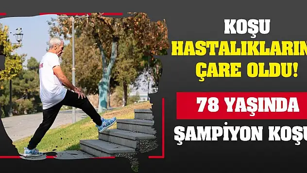 Koşu Hastalıklarına Çare Oldu! 78 Yaşında Şampiyon Koşu!