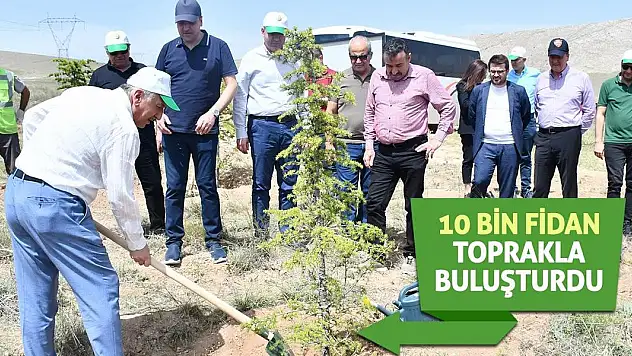 KSO, 10 bin fidanı toprakla buluşturdu
