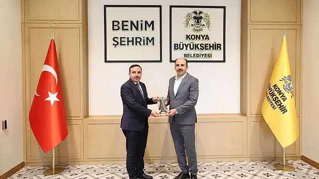 Küçükavcılar'dan Başkan Altay'a ziyaret