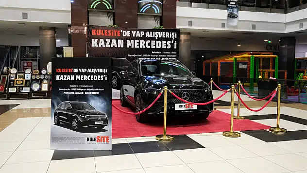 Kulesite'de yap alışverişi kazan Mercedes'i!