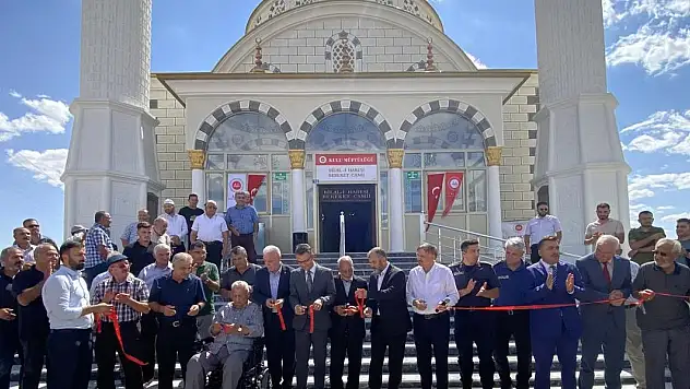 Kulu'da Bilal-i Habeşi Bereket Camii ibadete açıldı