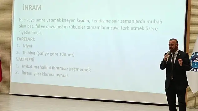 Kulu'da hacı adaylarına seminer